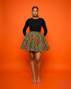 Ankara Mini-skirt