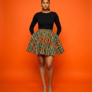 Ankara Mini-skirt