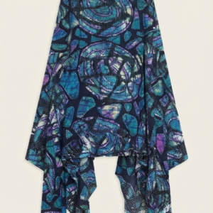 Ankara Blue Blast Skirt