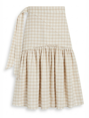 Long Checkers Skirt