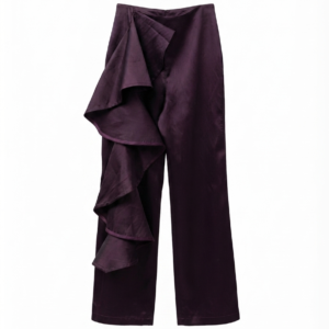 Draped Office Pants