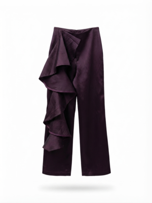 Draped Office Pants