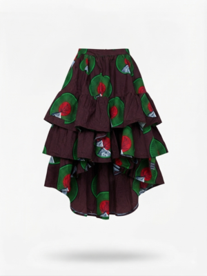 Amara Flare Ankara Skirt