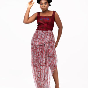 Pétale Écarlate Dress